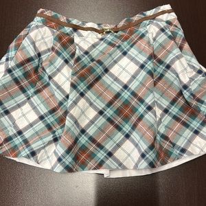 Girls size 7 Janie and Jack plaid skirt. Like new